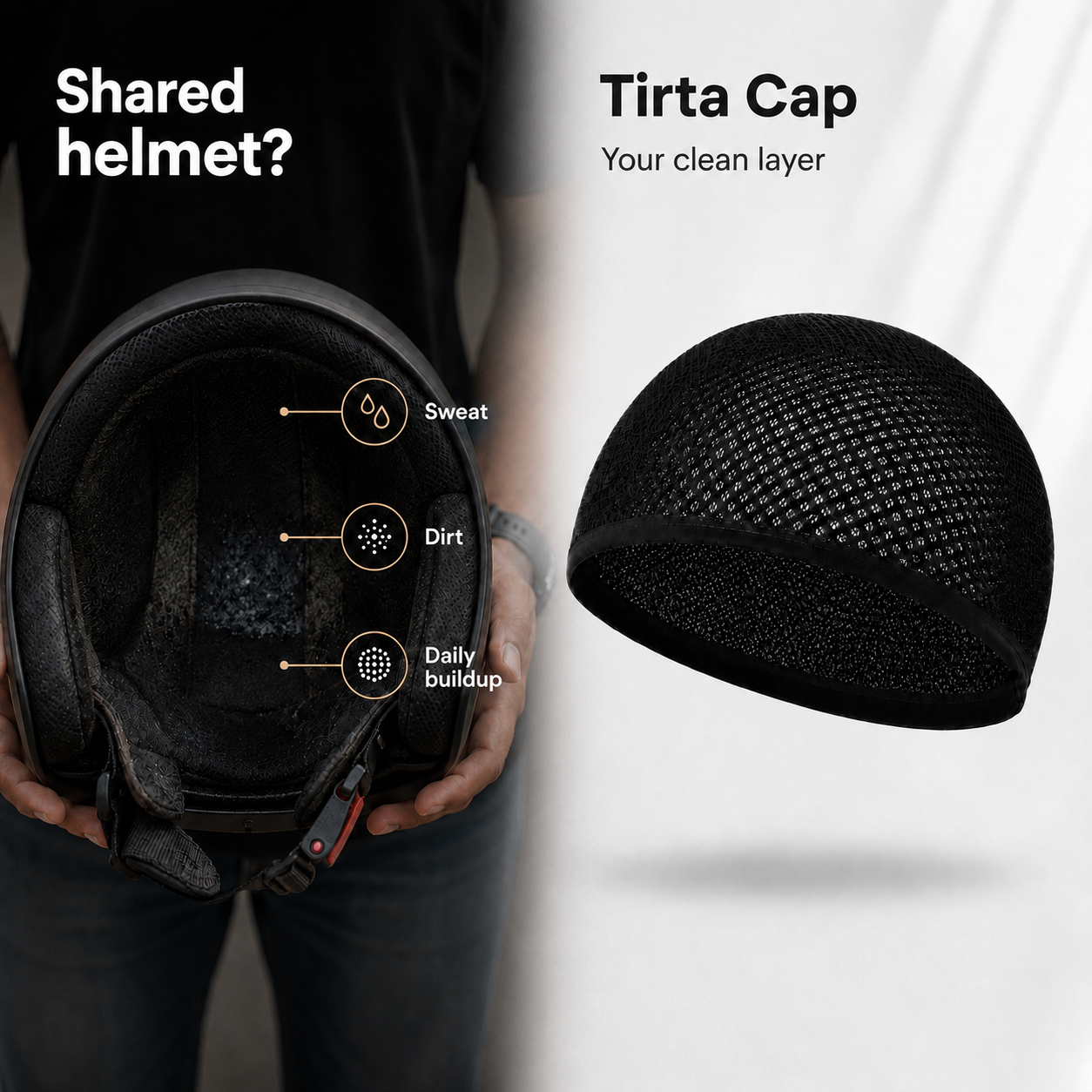 (PRE-ORDER) Tirta Helmet Cap