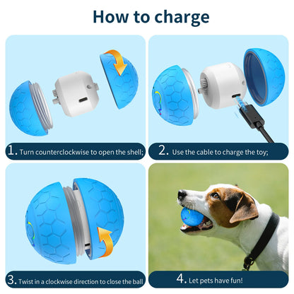 Interactive Jumping Ball for Dogs